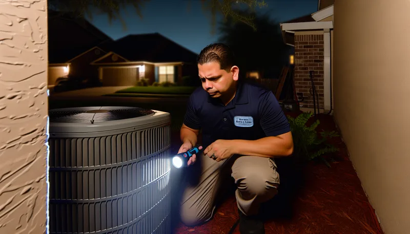 Smart Home Air & Heat emergency van responding to a 24/7 breakdown call in Azalea Park